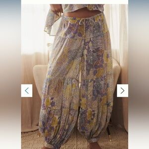 By Anthropologie Tiered Balloon Pants